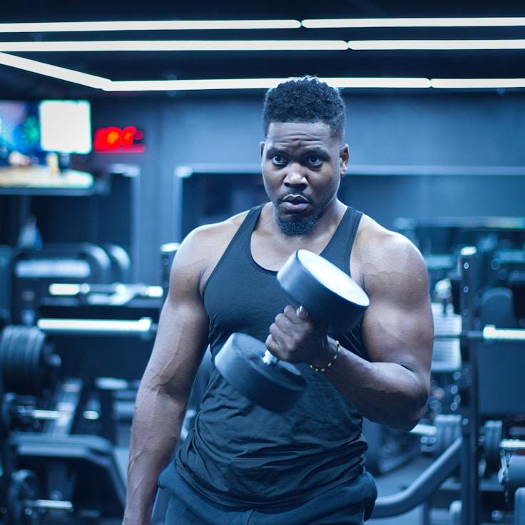 Modern fitness center interior with exercise equipment